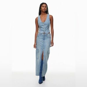 Atitzia | Denim Forum 90s Denim Skirt